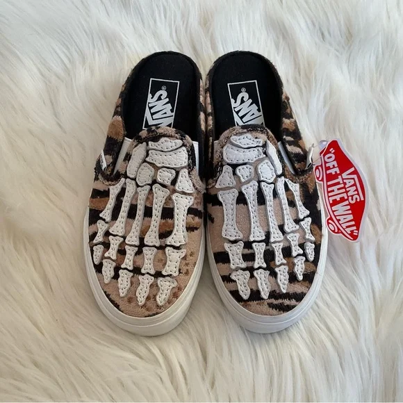 Vans Classic Slip-On Hazy Bones Mules Sneakers - NWT - Size 5 - Picture 2 of 11